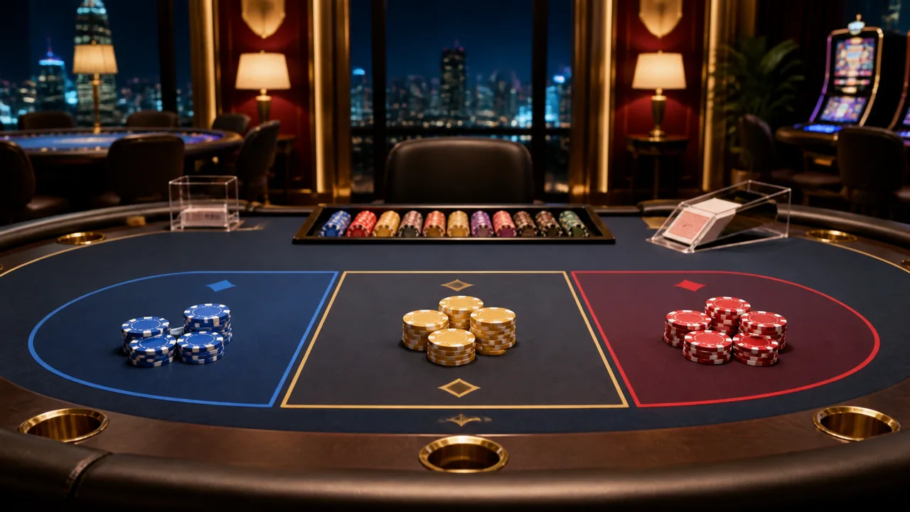 Баккара онлайн: простое объяснение ставок Player, Banker и Tie