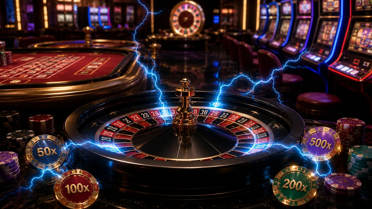Lightning Roulette: что делают случайные множители