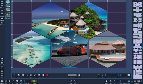 Atlantas простой инструмент для создания фотоколлажа Atlantas простой инструмент для создания фотоколлажа